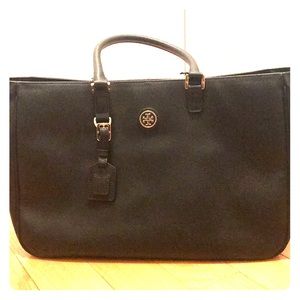 Black Tory Burch tote
